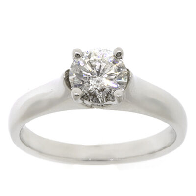 Ben Bridge Signature Diamond&trade; Solitaire Ring in Platinum, 3/4 ct.