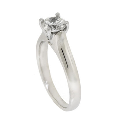 Ben Bridge Signature Diamond&trade; Solitaire Ring in Platinum, 3/4 ct.