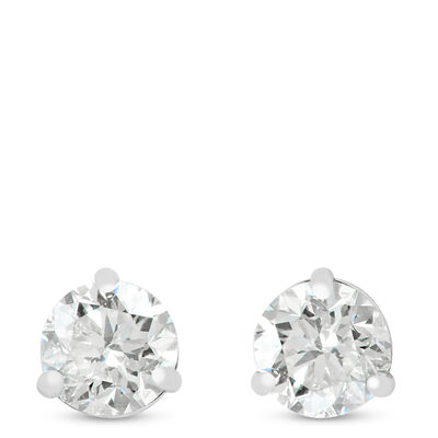 Ikuma Canadian Diamond Stud Earrings 14K, 1 ctw.