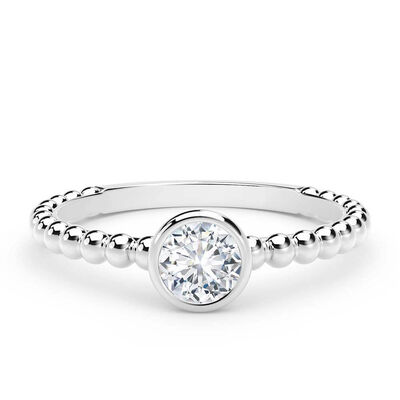 De Beers Forevermark Tribute&trade; Diamond Ring 18K