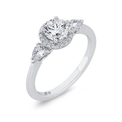 Modern Bella Ponte Diamond Engagement Ring Setting