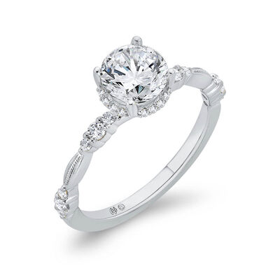 Bella Ponte Diamond Semi-Mount Ring Setting 14K