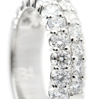 Diamond Anniversary Band, Platinum Size 6.5