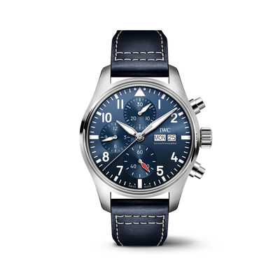IWC Pilot's Watch Blue Dial Watch, 41mm