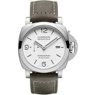 Panerai Luminor Marina Watch White Dial, 44MM