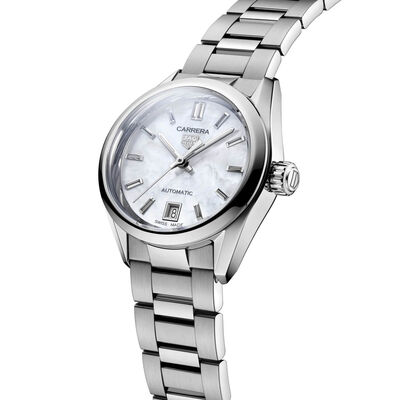 TAG Heuer Carrera Automatic Watch Marble Dial, 29mm