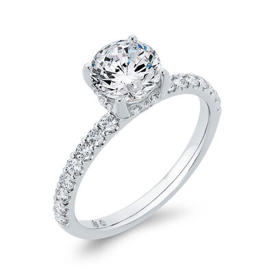 Bella Ponte Ikuma Canadian White Gold Diamond Engagement Ring