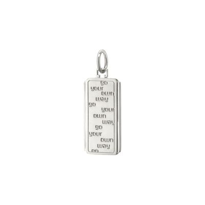 Monica Rich Kosann "Go Your Own Way" Medallion, Sterling Silver