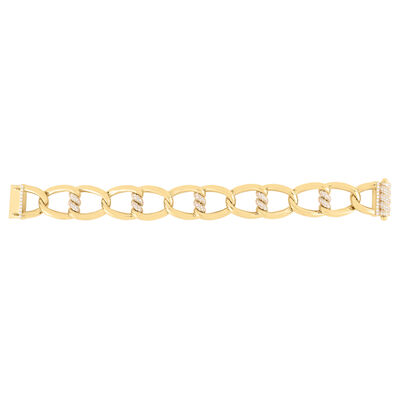 Roberto Coin 18K Yellow Gold Cialoma Diamond Knot Bracelet