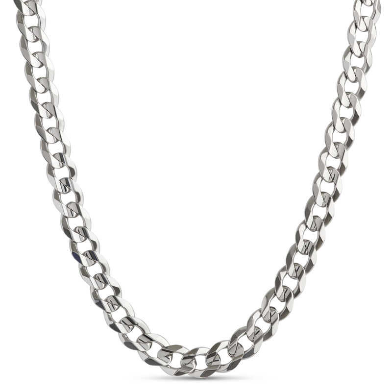 24-Inch Curb Chain, Sterling Silver image number 0