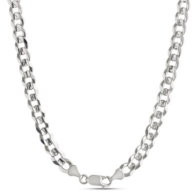24-Inch Curb Chain, Sterling Silver
