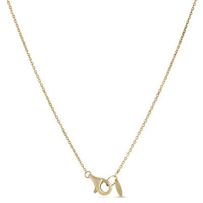 Toscano Large Flexy Checkerboard Necklace with Tassels, 14K Yellow Gold