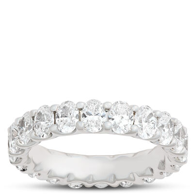 Diamond Anniversary Band, 14K White Gold Size 7