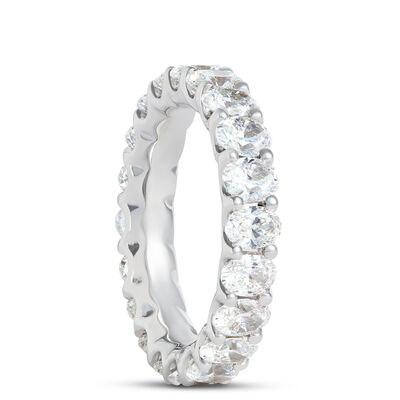 Diamond Anniversary Band, 14K White Gold Size 7