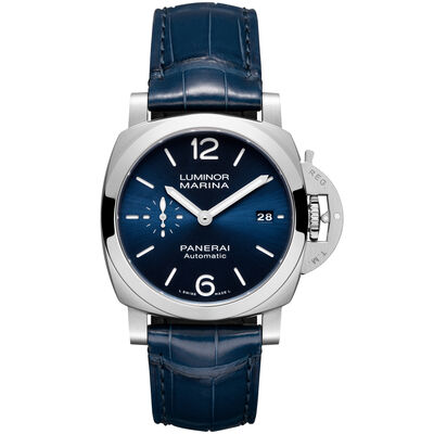 Panerai Luminor Quaranta Watch Blue Dial, 40MM