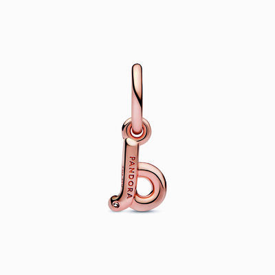 Pandora Letter D Script Alphabet Dangle Charm