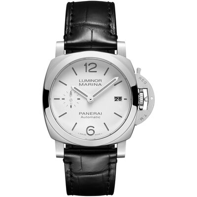 Panerai Luminor Quaranta White Dial Watch, 40mm