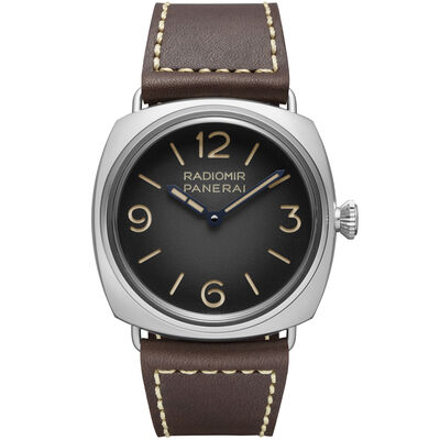 Panerai Radiomir Tre Giorni Black Dial Watch, 45mm
