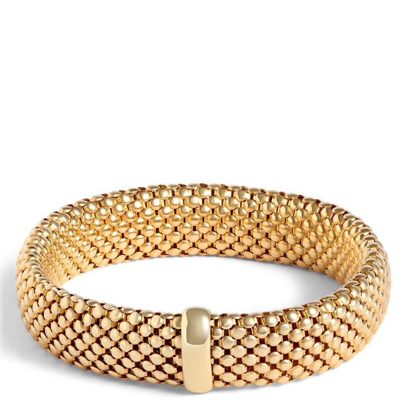 Toscano Stretchy Bracelet, 14K Yellow Gold image number 1