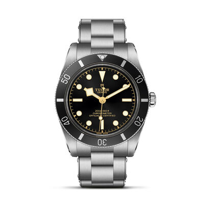 TUDOR Black Bay 54 Black Dial Watch, 37mm