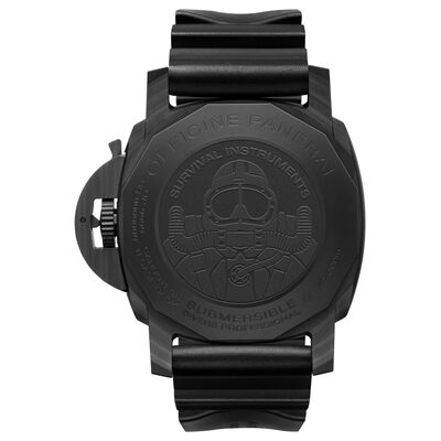 Panerai Submersible Marina Militare Carbotech&trade; Black Dial Watch, 47mm