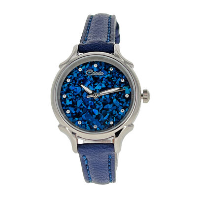 Celeste Twinkle Blue Dial Watch, 30mm