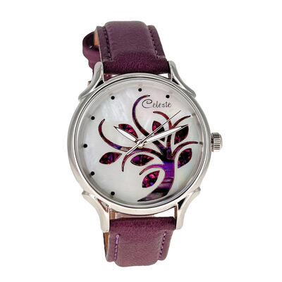 Celeste Rise Mother of Pearl Dial Watch, 35mm