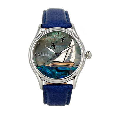 Celeste Wind Chaser Multicolored Dial Watch, 38mm