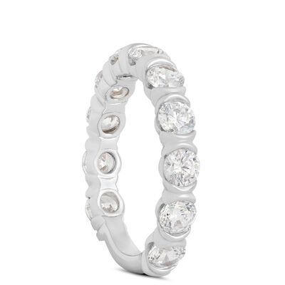 Ben Bridge Signature Platinum Diamond Anniversary Band