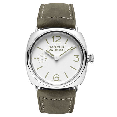 Panerai Radiomir Officine Watch White Dial, 45MM