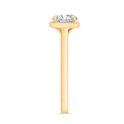 Bella Ponte Engagement Ring Setting, 14K Yellow Gold