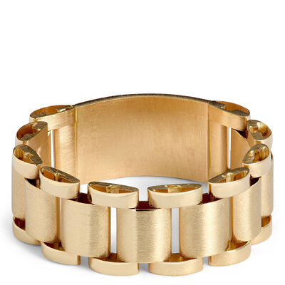 Toscano Flexy Ring, 14K Yellow Gold Size 10