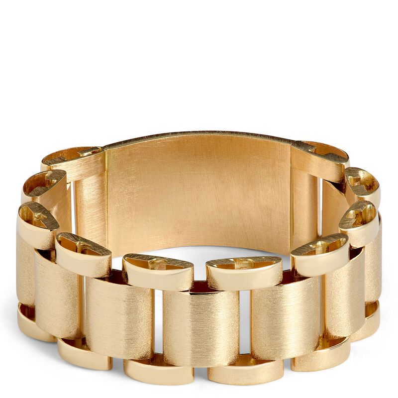 Toscano Flexy Ring, 14K Yellow Gold Size 10 image number 0