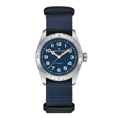 Hamilton Khaki Field Expedition Auto Watch Blue Dial, 37mm