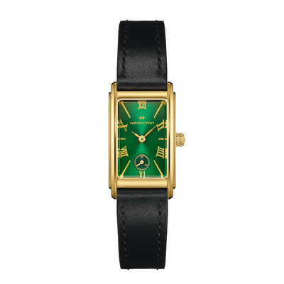 Hamilton American Classic Ardmore Small Watch Green Dial, 19mm x 27mm