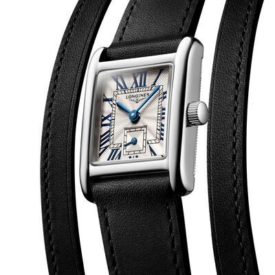 Longines Mini DolceVita Silver Dial Watch, 29mm