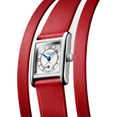 Longines Mini DolceVita Silver Dial Watch, 21.5x29mm