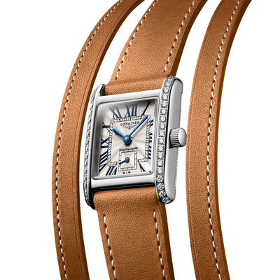 Longines Mini DolceVita Silver Dial Watch, 29mm