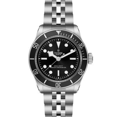 TUDOR Black Bay Black Dial Watch, 41mm