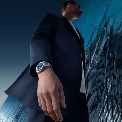 Zenith Defy Skyline Chronograph Watch Blue Dial, 42mm