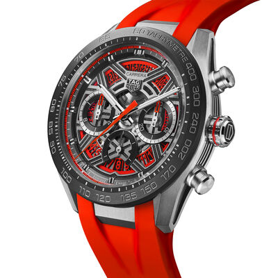 TAG Heuer Carrera Chronograph Extreme Sport Red Dial, 44mm