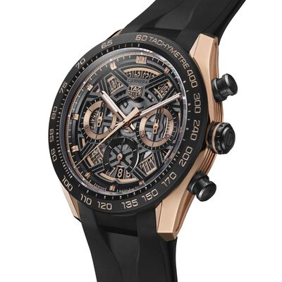 TAG Heuer Carrera Chronograph Extreme Sport Black and Gold Dial, 44mm
