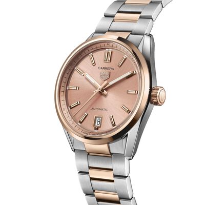 TAG Heuer Carrera Date Pink Dial, 36mm
