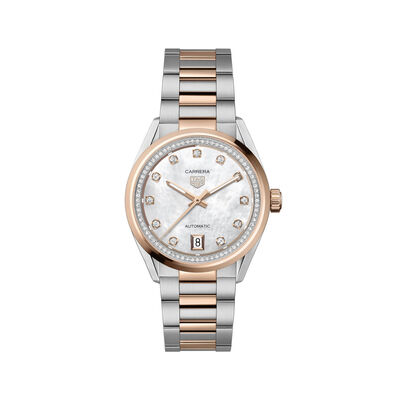 TAG Heuer Carrera Date White Dial, 36mm