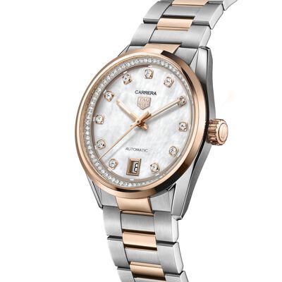 TAG Heuer Carrera Date White Dial, 36mm