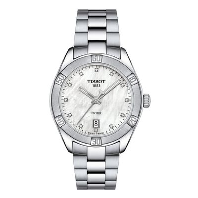 TISSOT PR 100 Sport Chic White Dial, 36mm