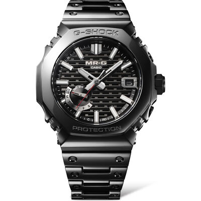 G-Shock MR-G Black Dial Watch, 44.4mm