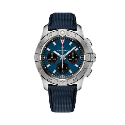 Breitling Avenger BO1 Chronograph Blue Dial Stainless Steel Bracelet, 42 mm