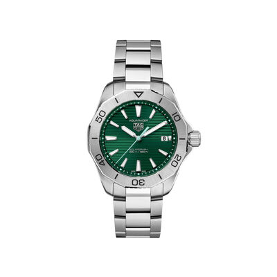 TAG Heuer Aquaracer Professional 200 Solargraph Watch Green Dial, 40mm