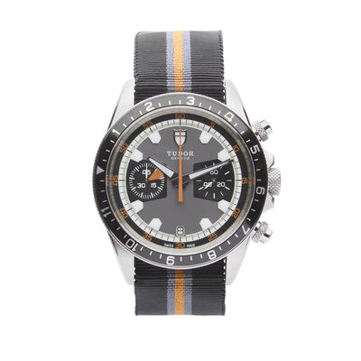 Pre-Owned TUDOR Heritage Chrono Watch Gray Dial, 42mm